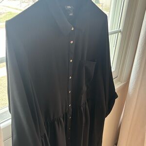 Button down River Island dress with collar